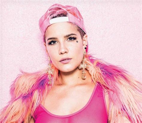 halsey naked|Halsey Frees the Nipple for Playboy to Make a Powerful Statement